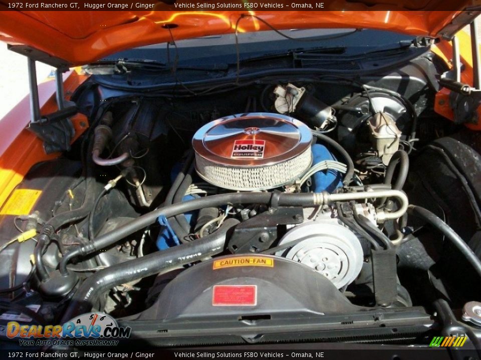 1972 Ford Ranchero GT 351 ci OHV 16-Valve V8 Engine Photo #13