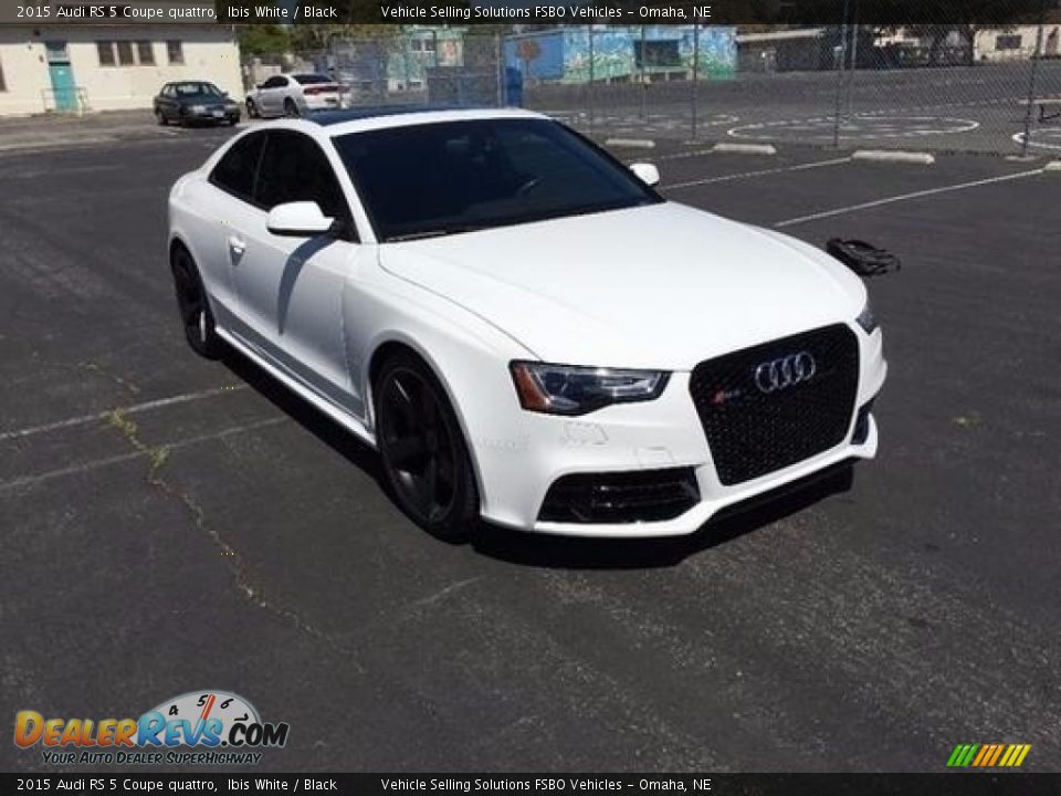 2015 Audi RS 5 Coupe quattro Ibis White / Black Photo #1