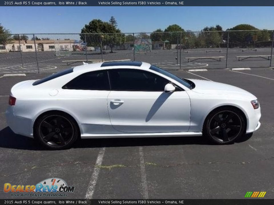 2015 Audi RS 5 Coupe quattro Ibis White / Black Photo #5