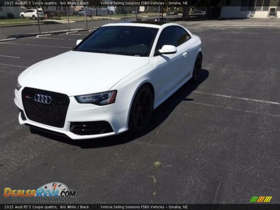 2015 Audi RS 5 Coupe quattro Ibis White / Black Photo #6