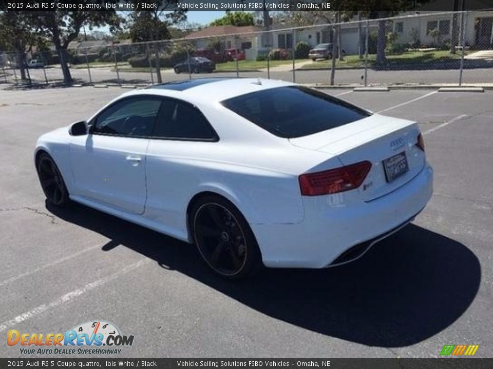 2015 Audi RS 5 Coupe quattro Ibis White / Black Photo #7