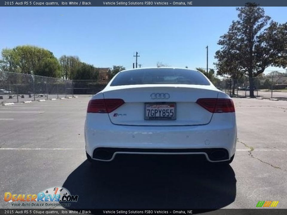 2015 Audi RS 5 Coupe quattro Ibis White / Black Photo #8