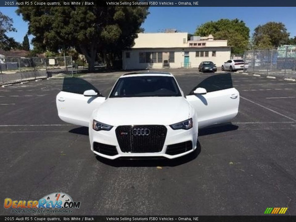 2015 Audi RS 5 Coupe quattro Ibis White / Black Photo #10