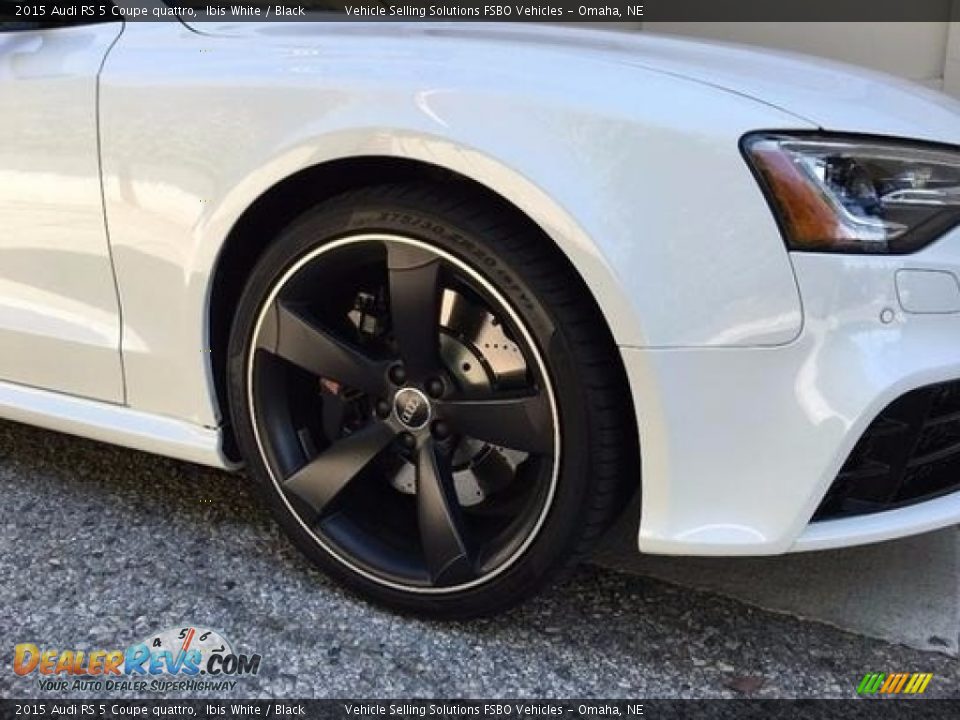 2015 Audi RS 5 Coupe quattro Ibis White / Black Photo #15