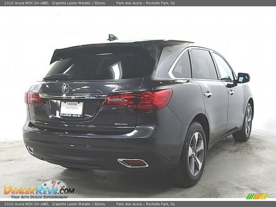 2016 Acura MDX SH-AWD Graphite Luster Metallic / Ebony Photo #4