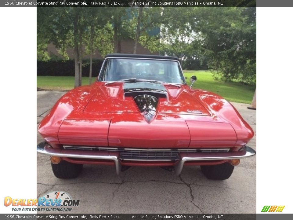 1966 Chevrolet Corvette Sting Ray Convertible Rally Red / Black Photo #3