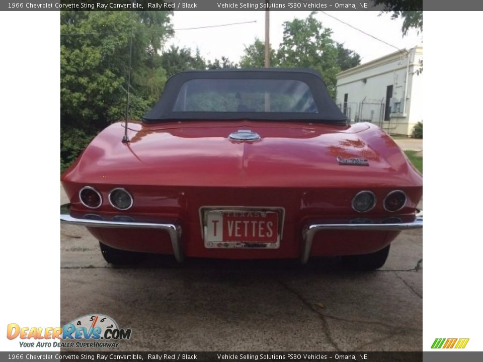 1966 Chevrolet Corvette Sting Ray Convertible Rally Red / Black Photo #4