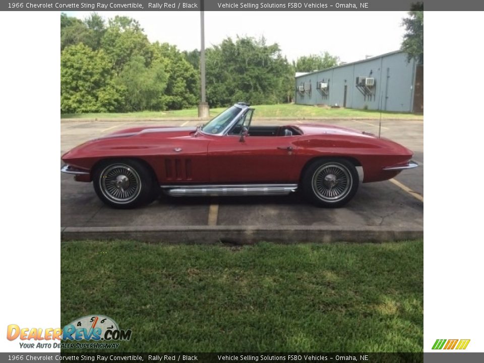 1966 Chevrolet Corvette Sting Ray Convertible Rally Red / Black Photo #5