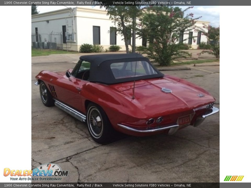 1966 Chevrolet Corvette Sting Ray Convertible Rally Red / Black Photo #9