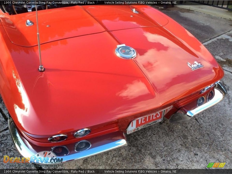 1966 Chevrolet Corvette Sting Ray Convertible Rally Red / Black Photo #10