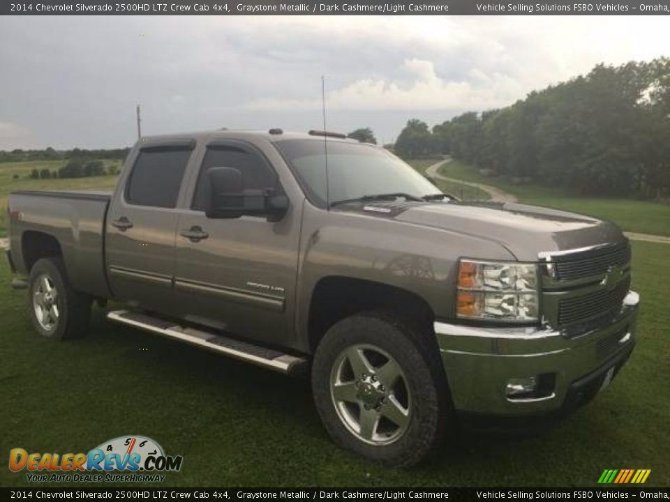 2014 Chevrolet Silverado 2500HD LTZ Crew Cab 4x4 Graystone Metallic / Dark Cashmere/Light Cashmere Photo #1