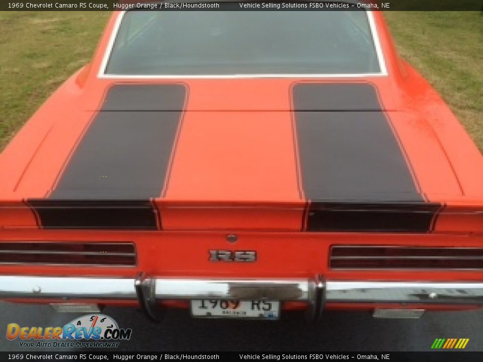 1969 Chevrolet Camaro RS Coupe Hugger Orange / Black/Houndstooth Photo #4