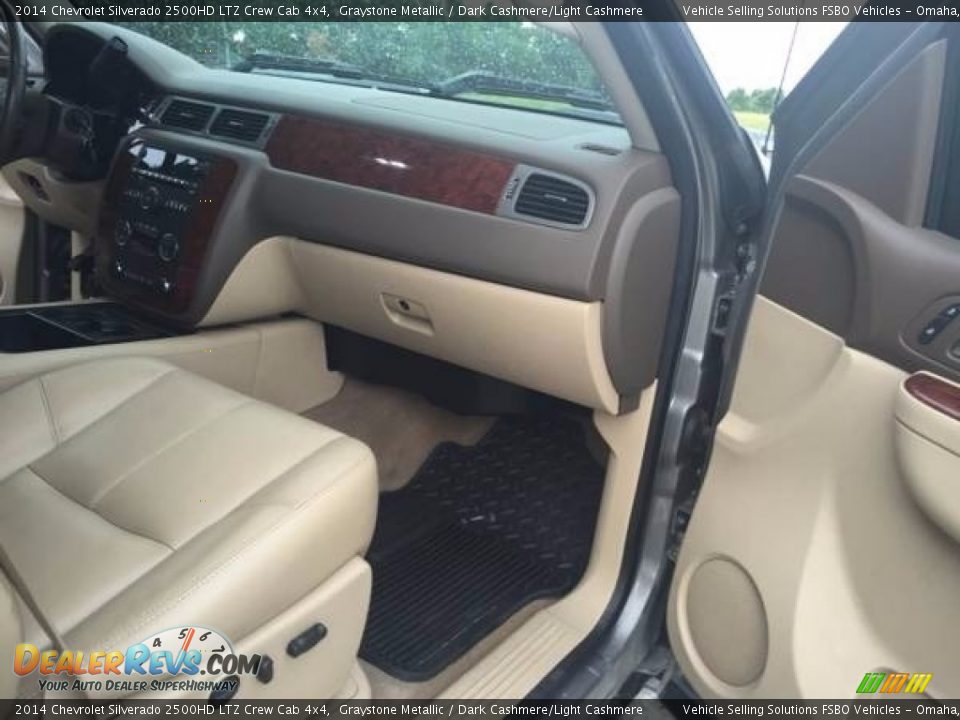 Dashboard of 2014 Chevrolet Silverado 2500HD LTZ Crew Cab 4x4 Photo #11