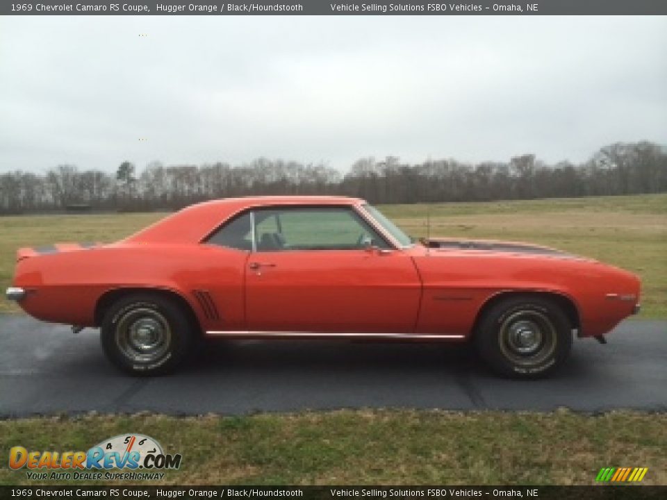 1969 Chevrolet Camaro RS Coupe Hugger Orange / Black/Houndstooth Photo #6