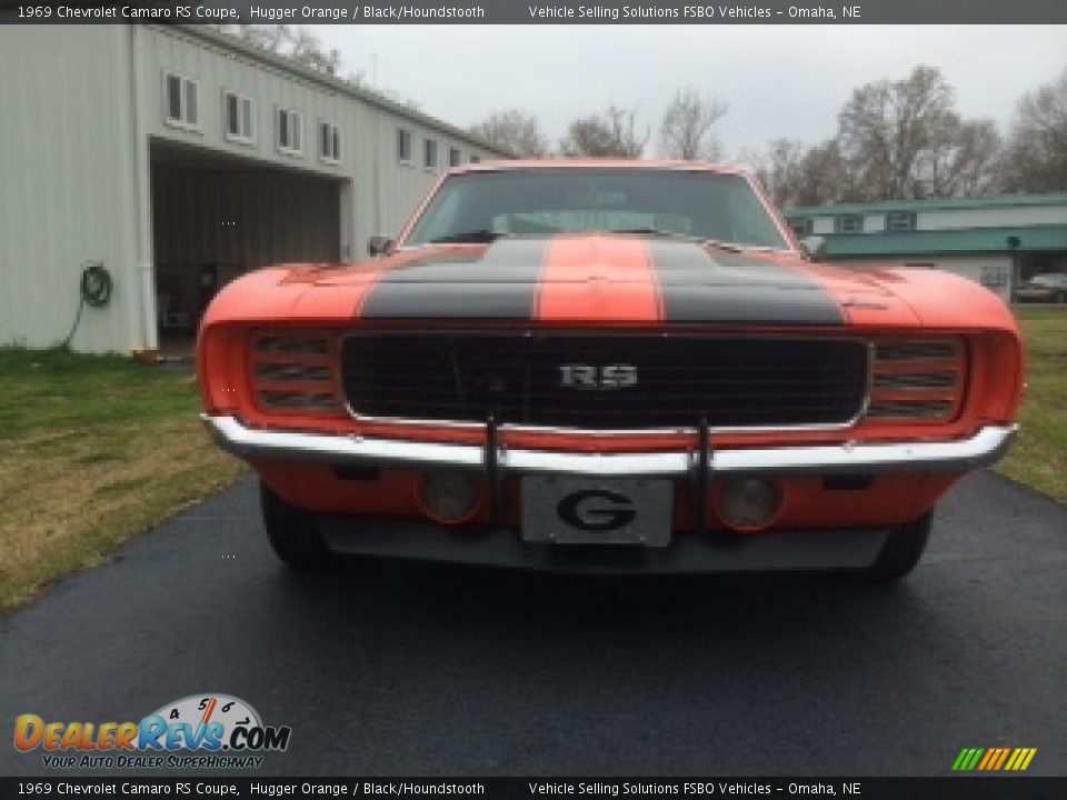 1969 Chevrolet Camaro RS Coupe Hugger Orange / Black/Houndstooth Photo #8