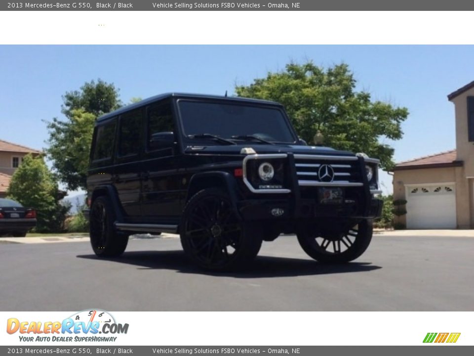 2013 Mercedes-Benz G 550 Black / Black Photo #3