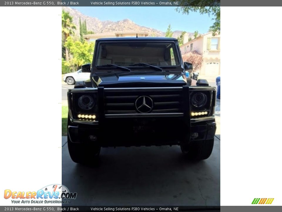 2013 Mercedes-Benz G 550 Black / Black Photo #4