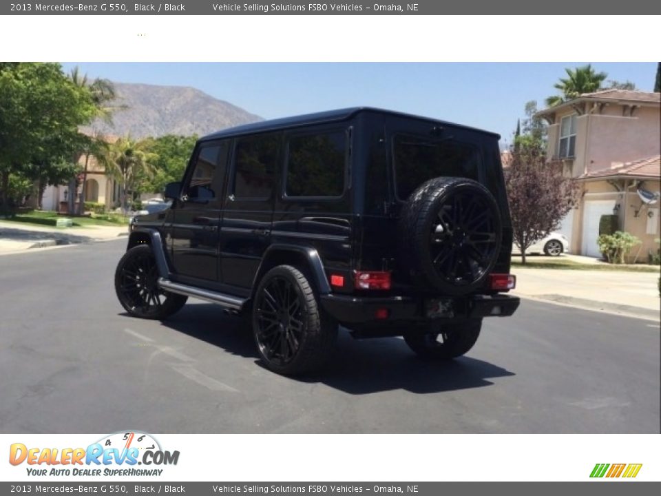 2013 Mercedes-Benz G 550 Black / Black Photo #5