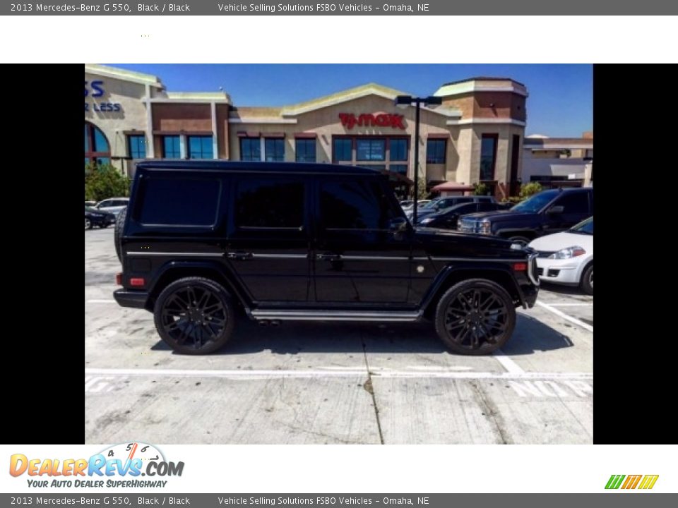 2013 Mercedes-Benz G 550 Black / Black Photo #7