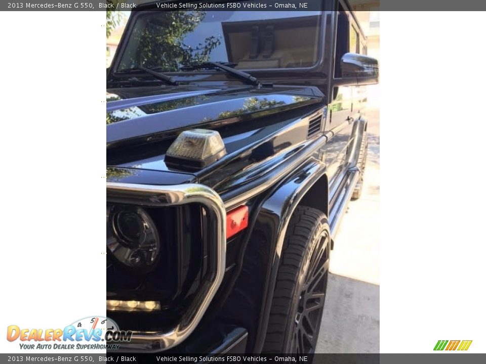 2013 Mercedes-Benz G 550 Black / Black Photo #11