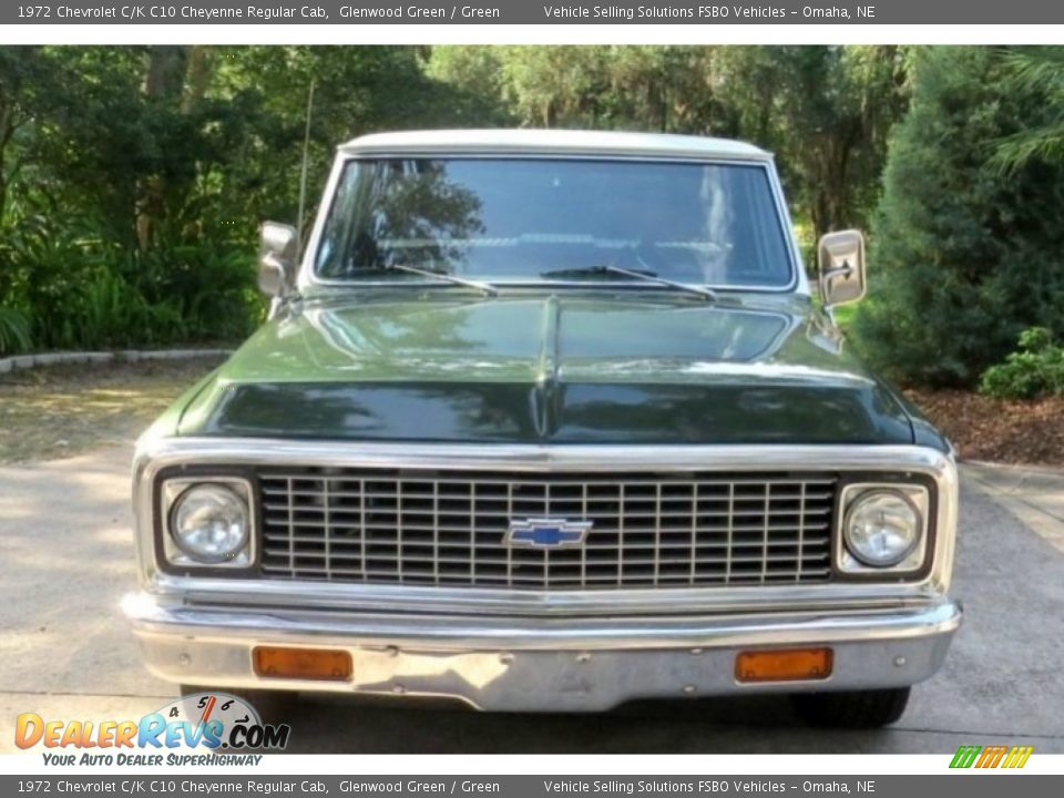 Glenwood Green 1972 Chevrolet C/K C10 Cheyenne Regular Cab Photo #2