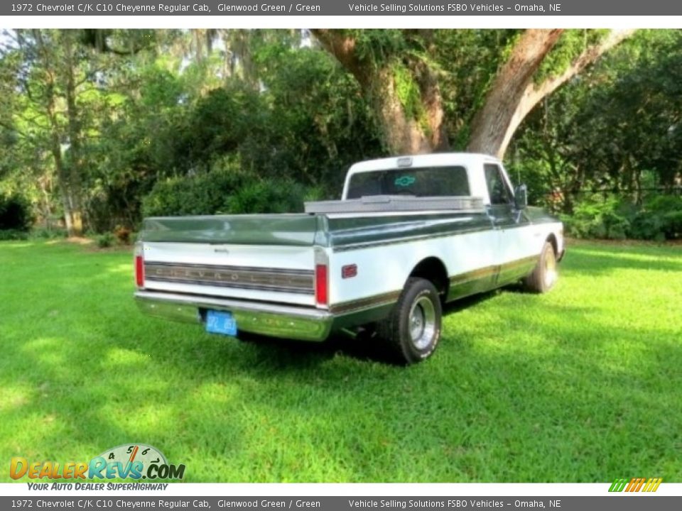 Glenwood Green 1972 Chevrolet C/K C10 Cheyenne Regular Cab Photo #6