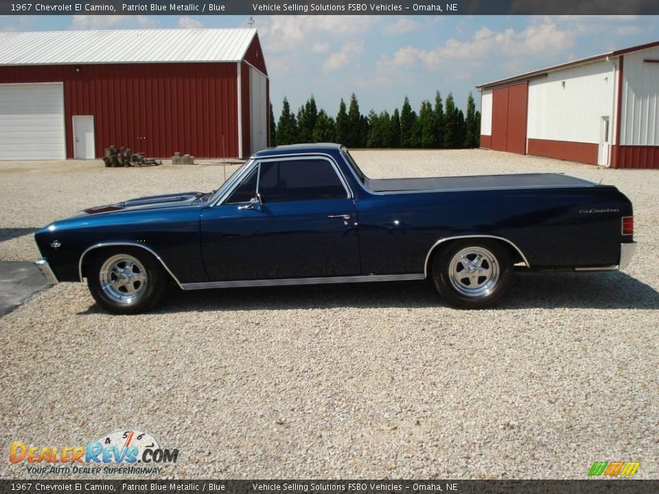 Patriot Blue Metallic 1967 Chevrolet El Camino  Photo #1