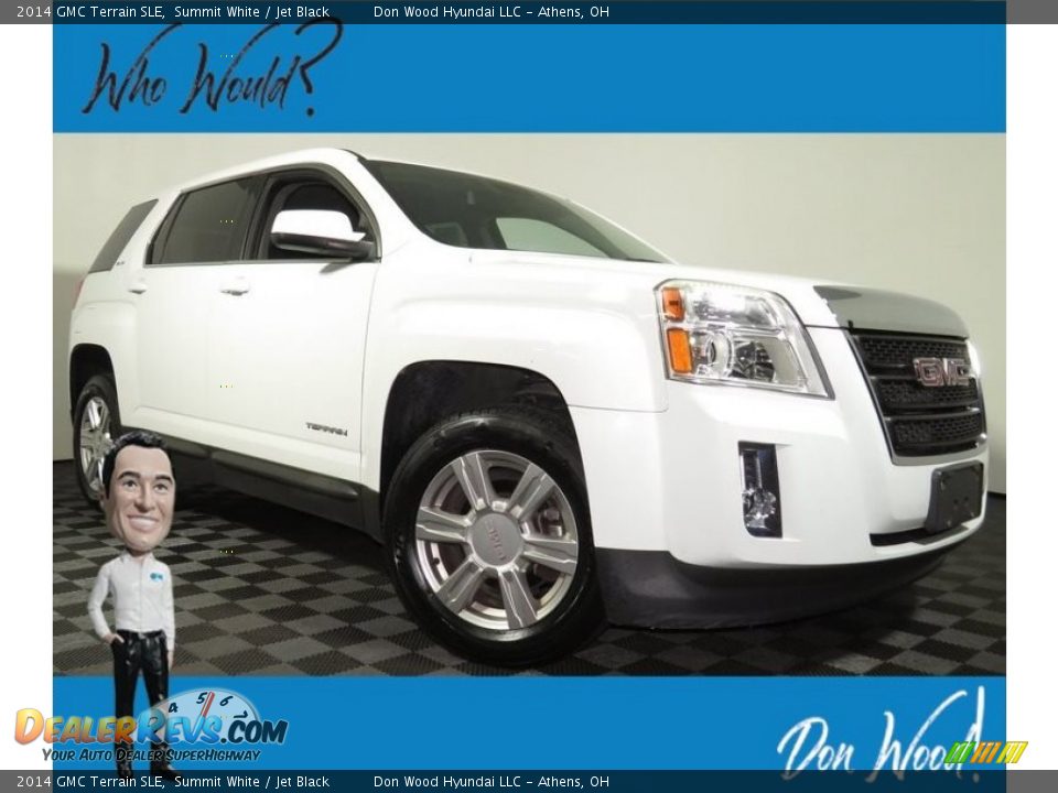 2014 GMC Terrain SLE Summit White / Jet Black Photo #1