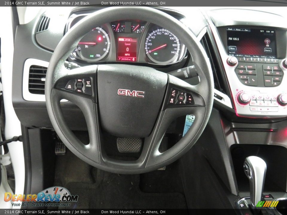 2014 GMC Terrain SLE Summit White / Jet Black Photo #30