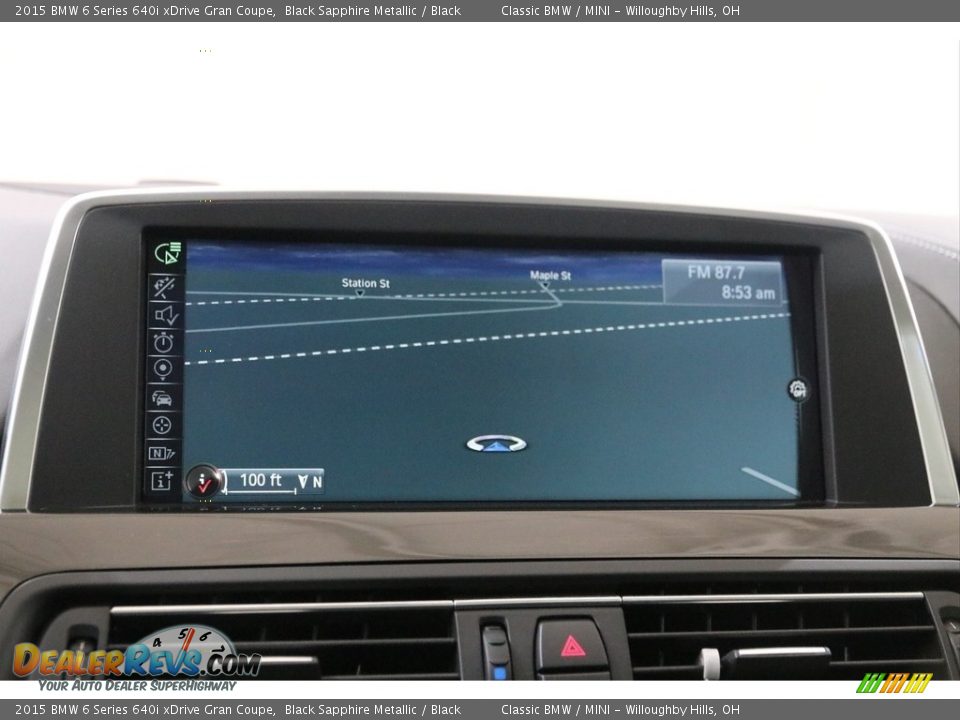 Navigation of 2015 BMW 6 Series 640i xDrive Gran Coupe Photo #11