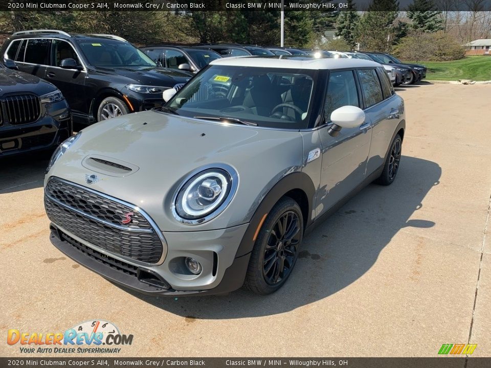 2020 Mini Clubman Cooper S All4 Moonwalk Grey / Carbon Black Photo #1