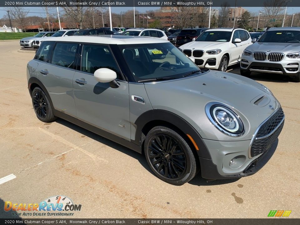 2020 Mini Clubman Cooper S All4 Moonwalk Grey / Carbon Black Photo #2