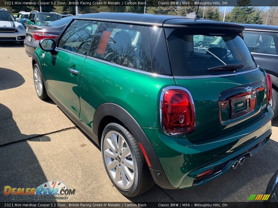 British Racing Green IV Metallic 2021 Mini Hardtop Cooper S 2 Door Photo #2