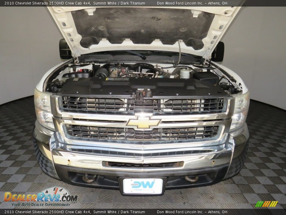 2010 Chevrolet Silverado 2500HD Crew Cab 4x4 Summit White / Dark Titanium Photo #5