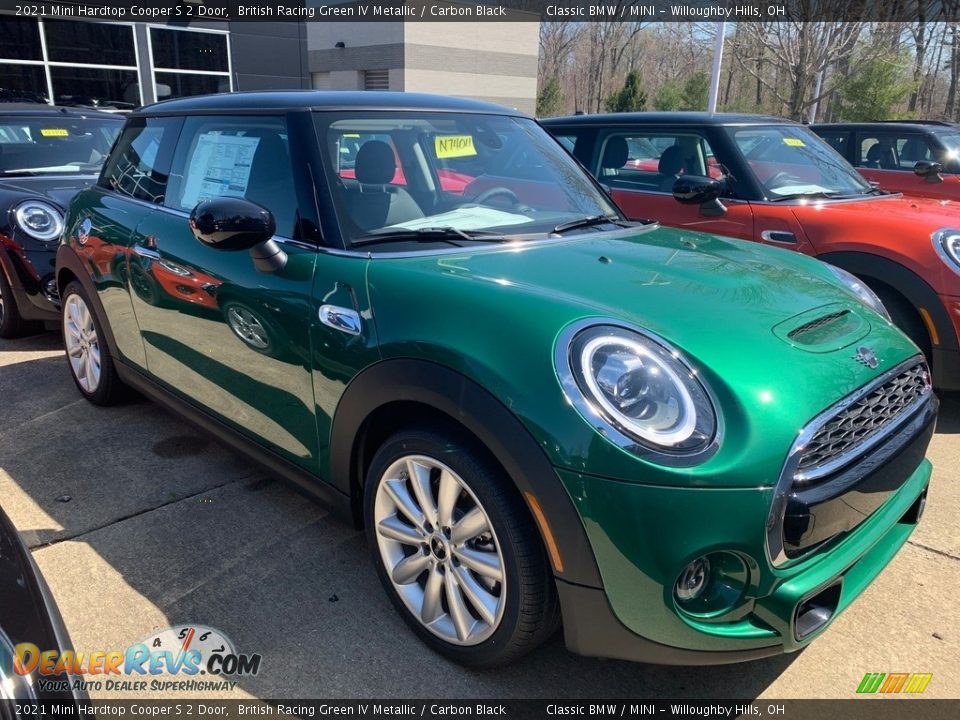 British Racing Green IV Metallic 2021 Mini Hardtop Cooper S 2 Door Photo #3