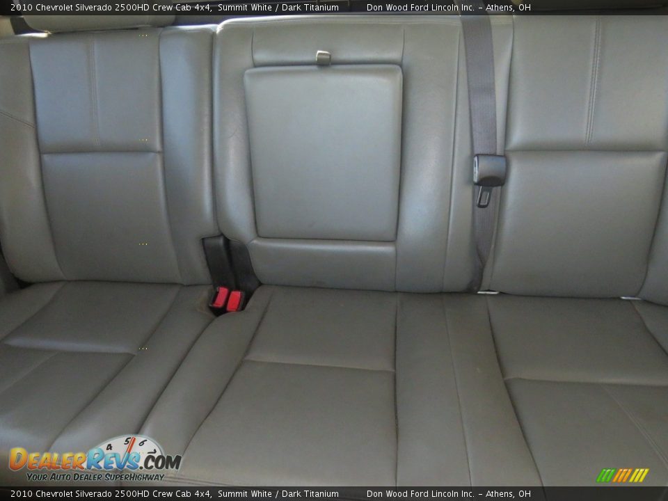 2010 Chevrolet Silverado 2500HD Crew Cab 4x4 Summit White / Dark Titanium Photo #16