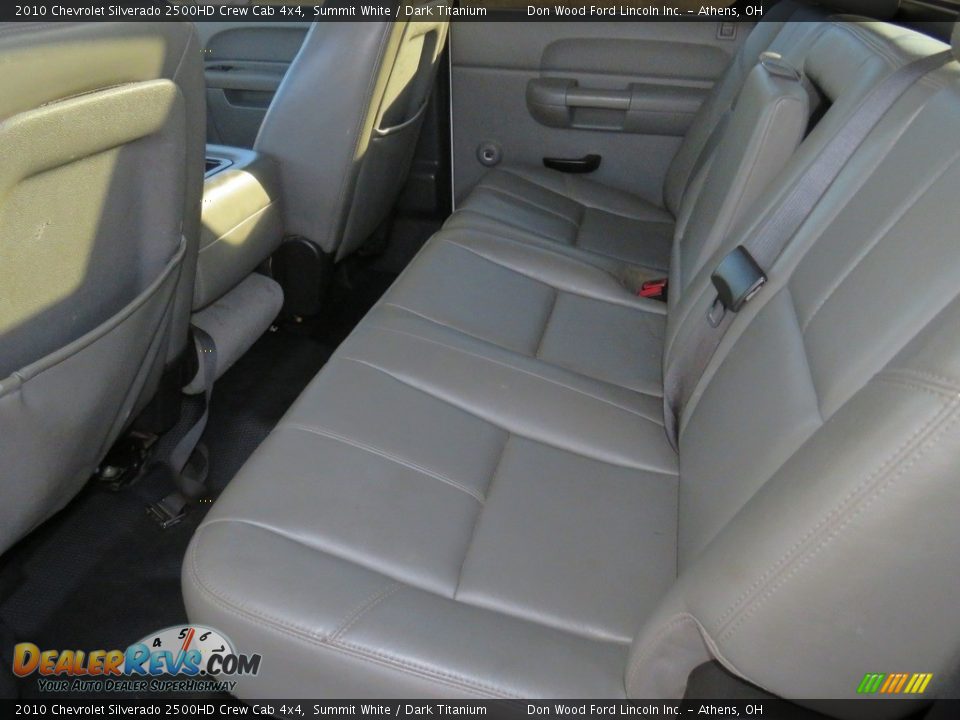 2010 Chevrolet Silverado 2500HD Crew Cab 4x4 Summit White / Dark Titanium Photo #18