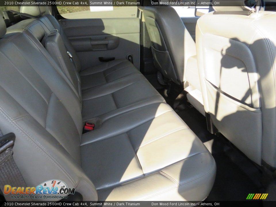 2010 Chevrolet Silverado 2500HD Crew Cab 4x4 Summit White / Dark Titanium Photo #20