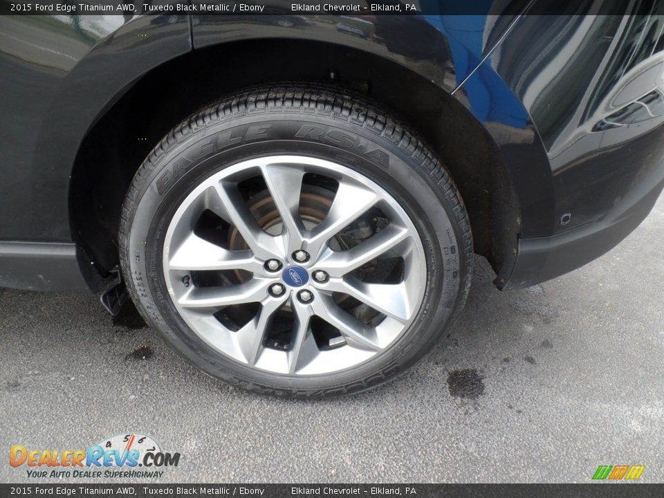 2015 Ford Edge Titanium AWD Wheel Photo #10