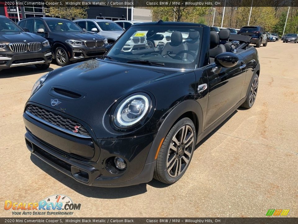 Front 3/4 View of 2020 Mini Convertible Cooper S Photo #1