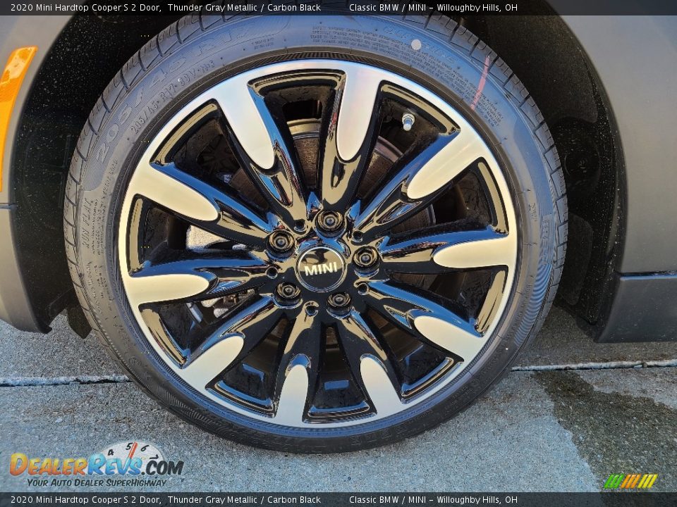 2020 Mini Hardtop Cooper S 2 Door Thunder Gray Metallic / Carbon Black Photo #5