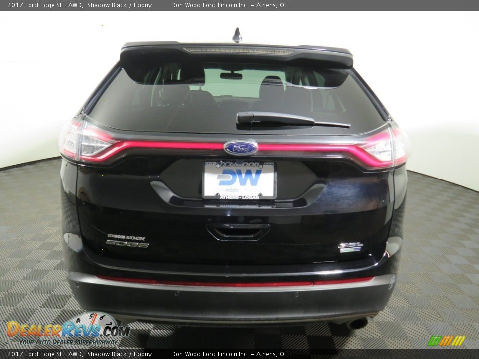 2017 Ford Edge SEL AWD Shadow Black / Ebony Photo #11