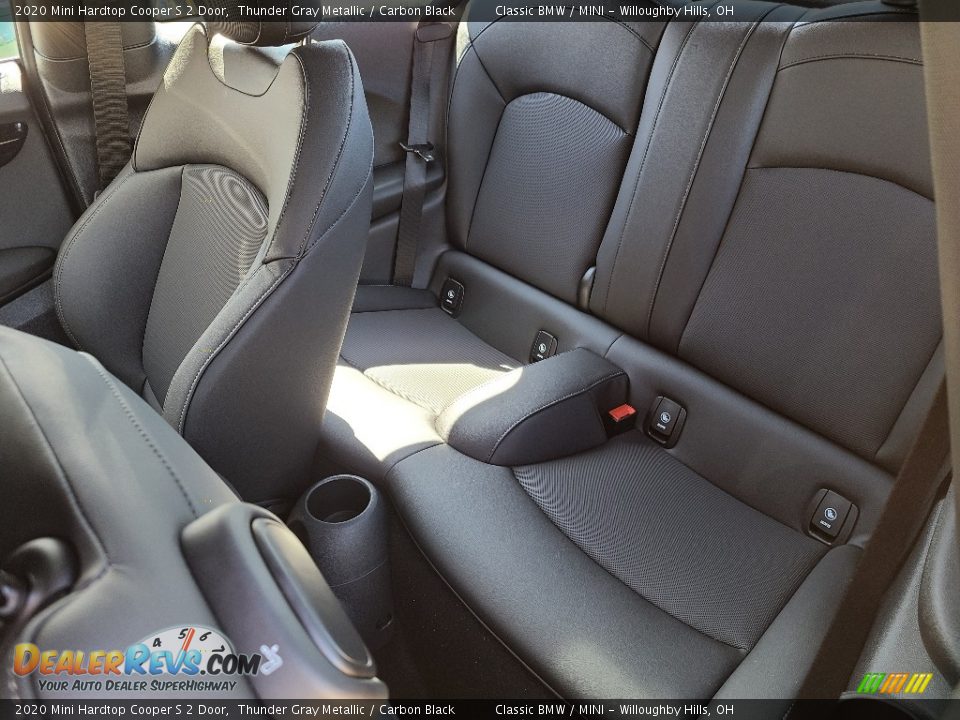 2020 Mini Hardtop Cooper S 2 Door Thunder Gray Metallic / Carbon Black Photo #7