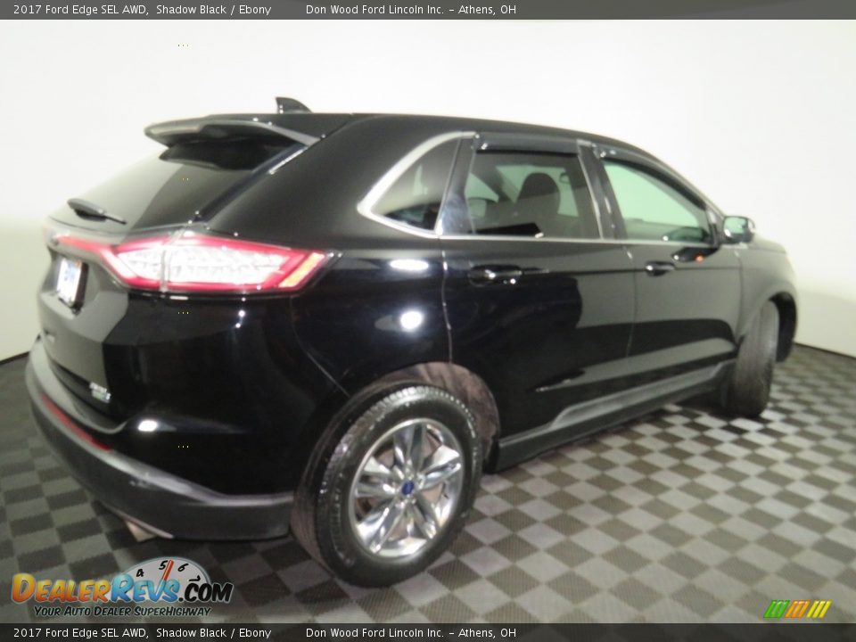 2017 Ford Edge SEL AWD Shadow Black / Ebony Photo #15