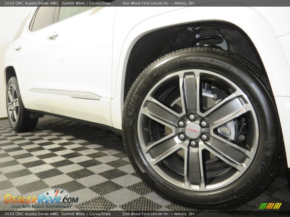 2019 GMC Acadia Denali AWD Summit White / Cocoa/Shale Photo #3