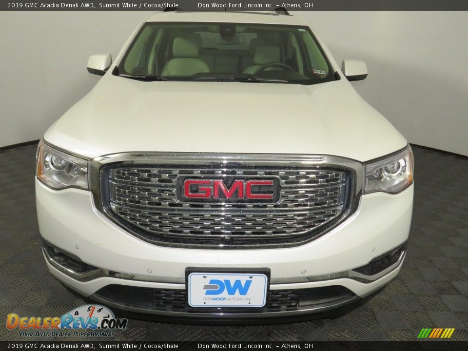 2019 GMC Acadia Denali AWD Summit White / Cocoa/Shale Photo #4