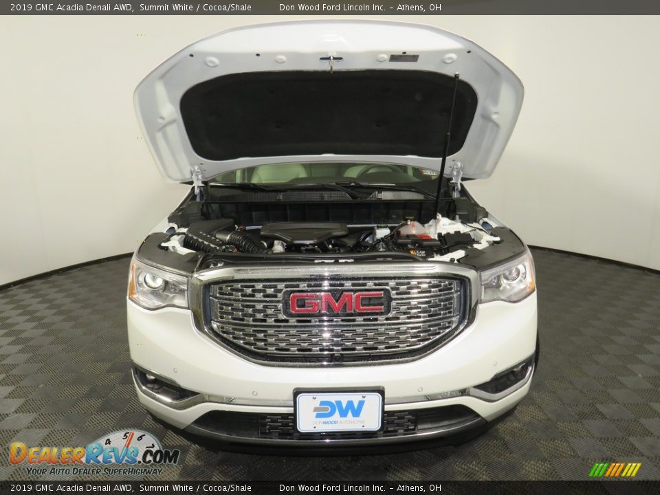 2019 GMC Acadia Denali AWD Summit White / Cocoa/Shale Photo #5