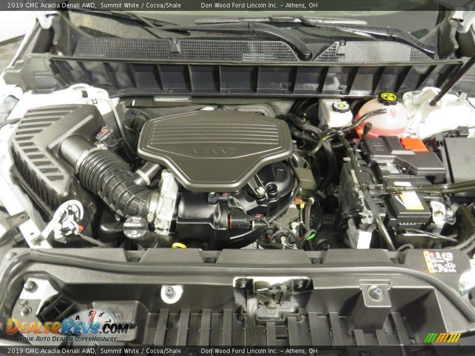 2019 GMC Acadia Denali AWD Summit White / Cocoa/Shale Photo #6