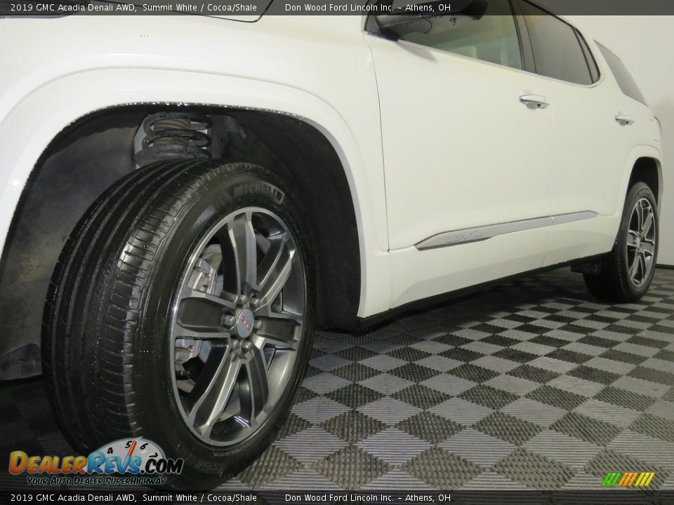 2019 GMC Acadia Denali AWD Summit White / Cocoa/Shale Photo #8