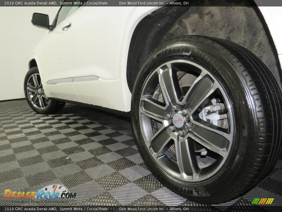 2019 GMC Acadia Denali AWD Summit White / Cocoa/Shale Photo #10